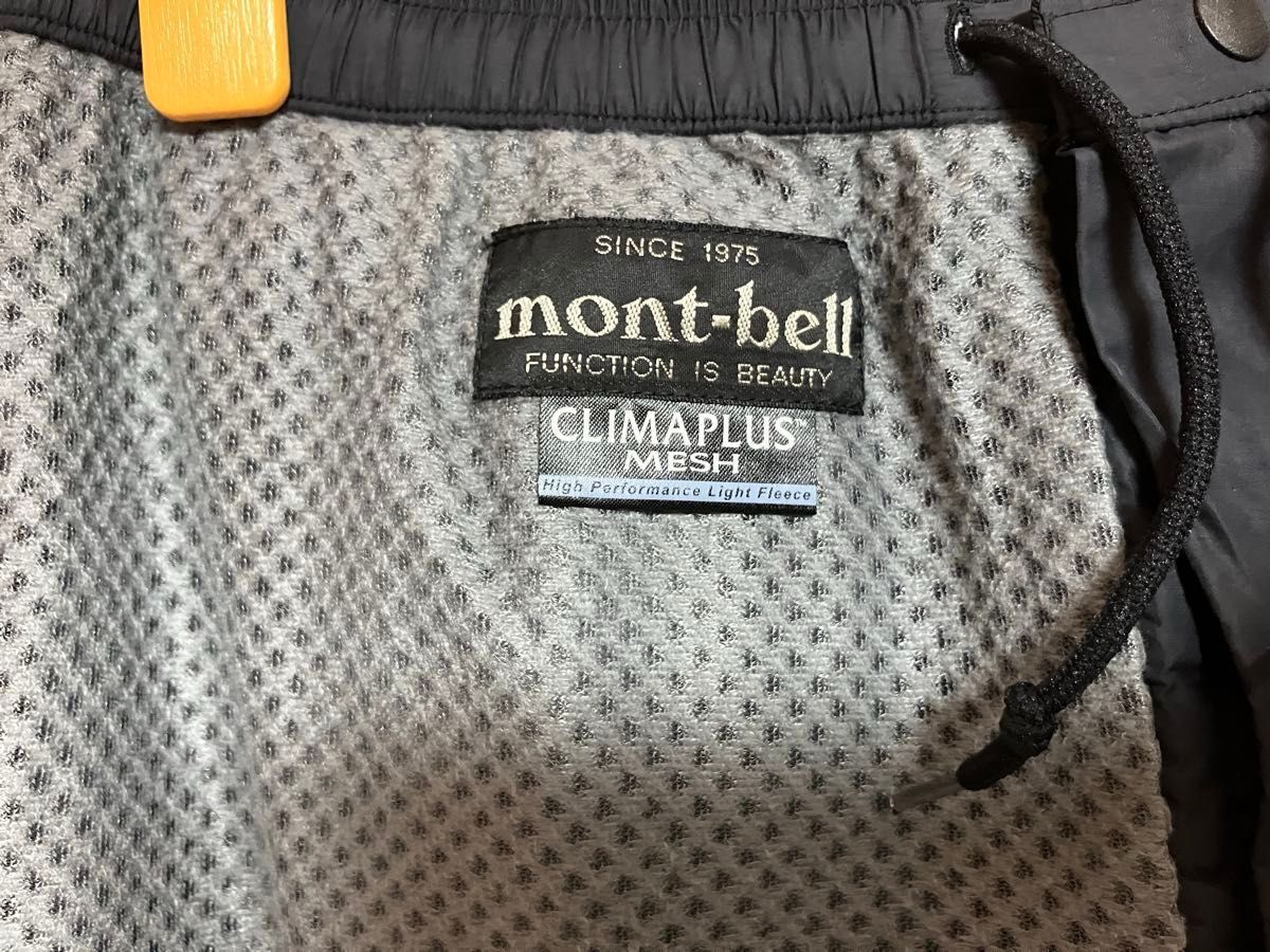 美品■mont-bell■1105112 ライトシェルパンツ Men's ブラック BK サイズ M