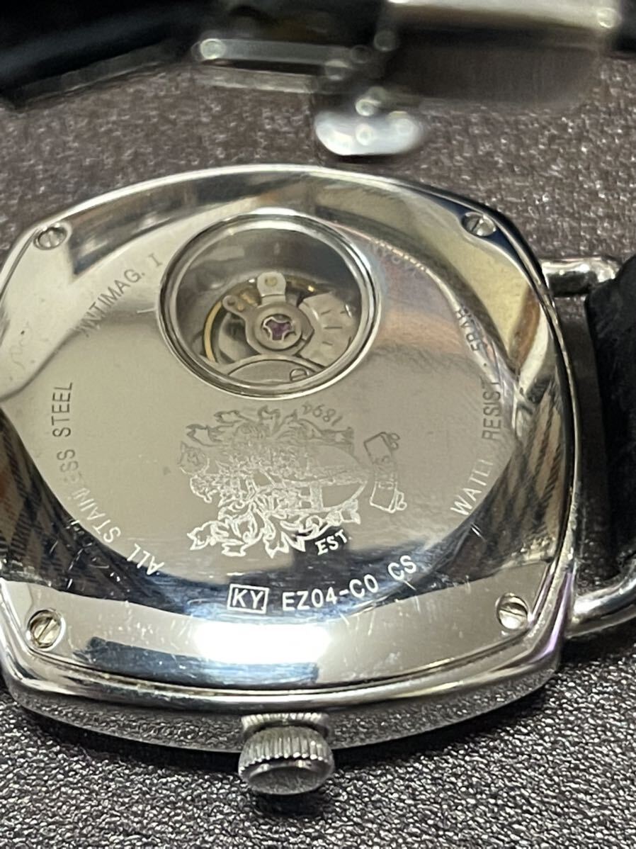 1円〜激安スタート DAKS LONDON EZ04-C0 CS 自動巻 メンズ腕時計 稼働品◎ の画像4