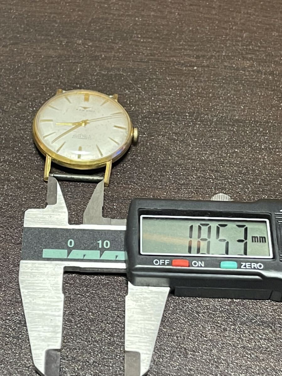 1円〜激安スタート TAKANO タカノ 17石 手巻き 稼働品 メンズ腕時計 アンティーク ヴィンテージ コレクター の画像7