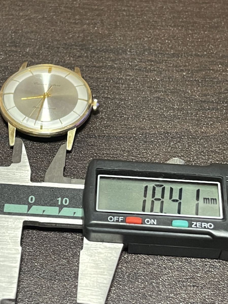 1円〜激安スタート CITIZEN シチズン DELUXE デラックス 手巻き 稼働品 メンズ腕時計 フェイスのみ ビンテージ の画像6