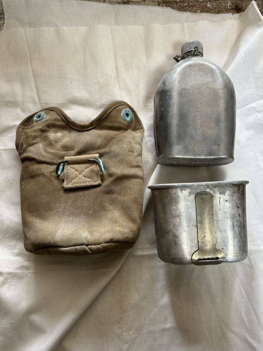 WW２アメリカ軍 キャンティーン 水筒 の画像2