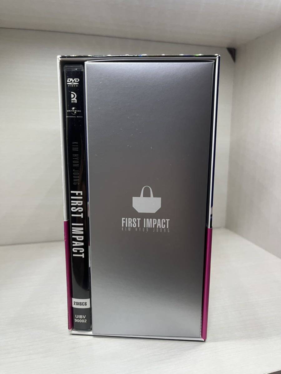 キムヒョンジュン dvd First impact バッグ未使用　ライブ　韓流　ファーストインパクト_画像3