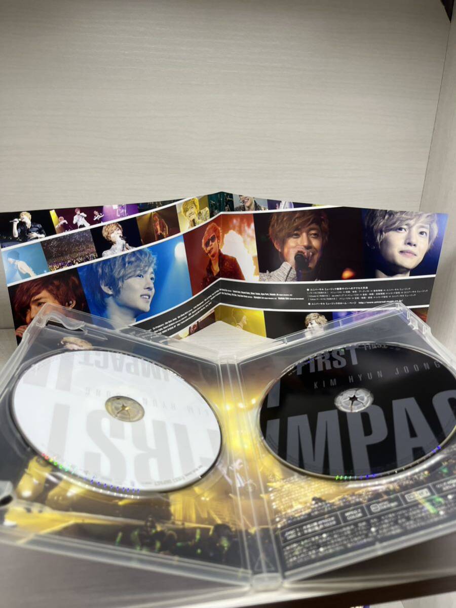 キムヒョンジュン dvd First impact バッグ未使用　ライブ　韓流　ファーストインパクト_画像4