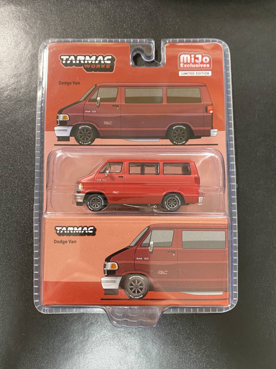 Tarmac Works Dodge Van 1/64 ターマックワークス ダッジ ラムバン アメ車 ミニカーの画像5