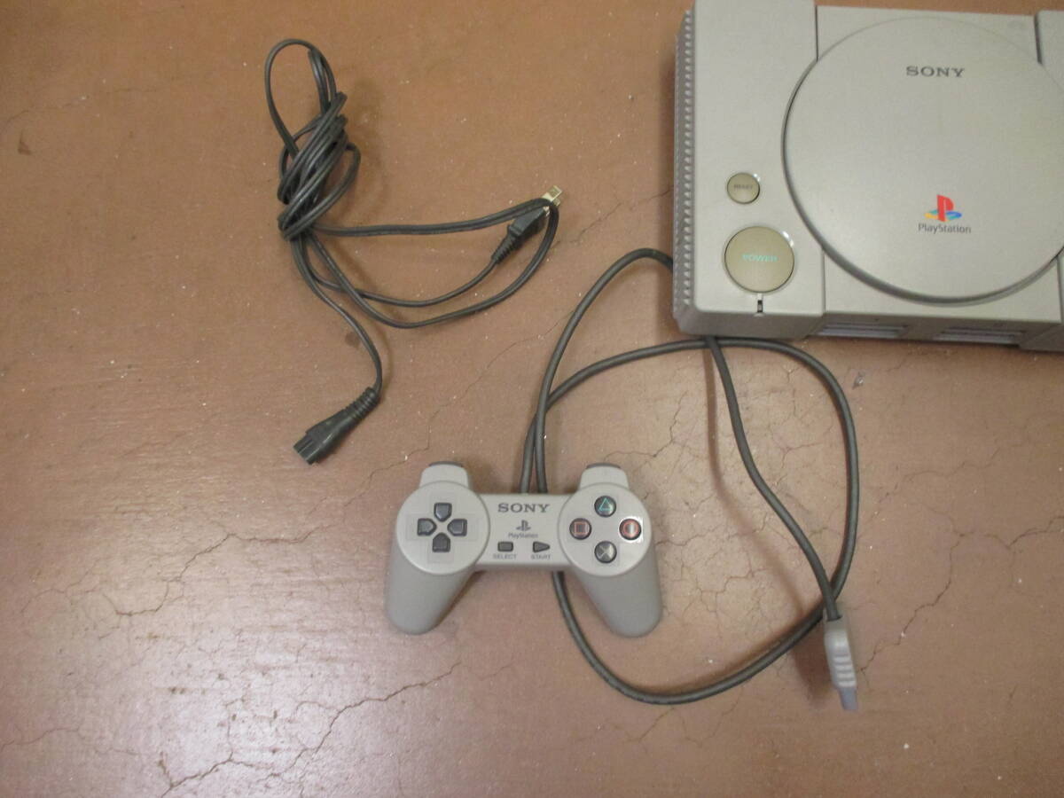 *#33950 [ secondhand goods ]PlayStation body SCPH-3500 + controller + connection each cable PlayStation PlayStation 