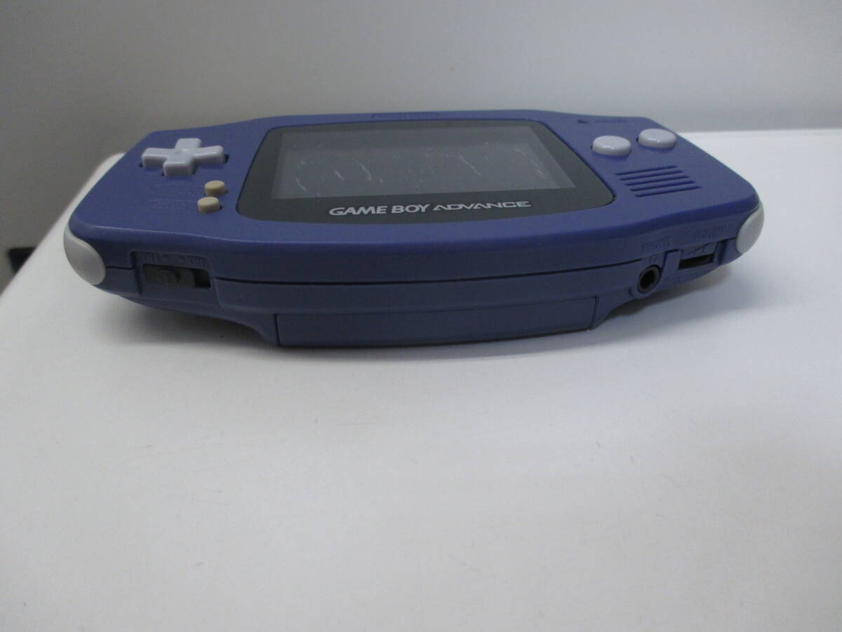 ★#33958B 【ジャンク】GBA本体 ゲームボーイアドバンス本体 バイオレット 紫 AGB-001 任天堂 nintendoの画像4