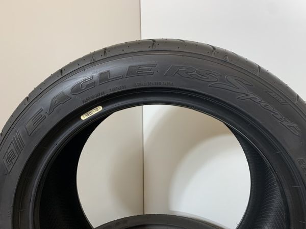 【送料無料】未使用夏タイヤ４本セット 225/50R17 98W XL(SGY101-15)GOODYEAR RS SPORT S-SPEC 2020年～2021年 225/50/17の画像4