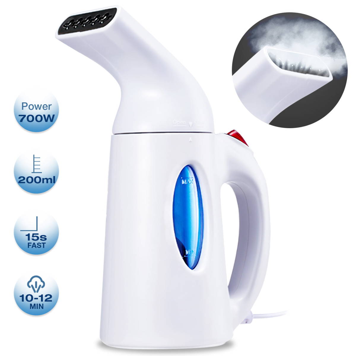  steam iron clothes steamer iron mitten handy steamer single ... single business trip travel one person living for home use deodorization light weight 