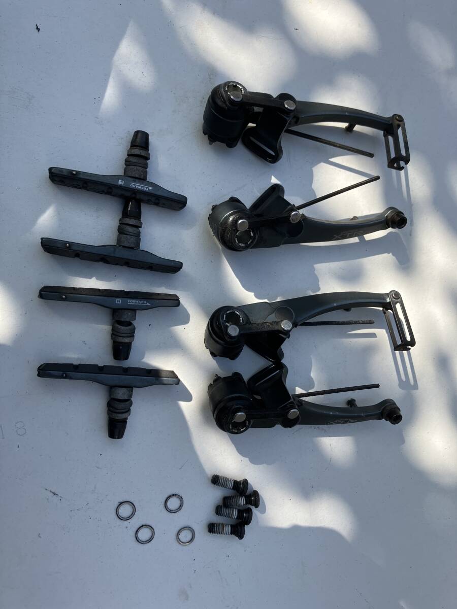 Shimano XTR シマノVブレーキ前後セット_画像2