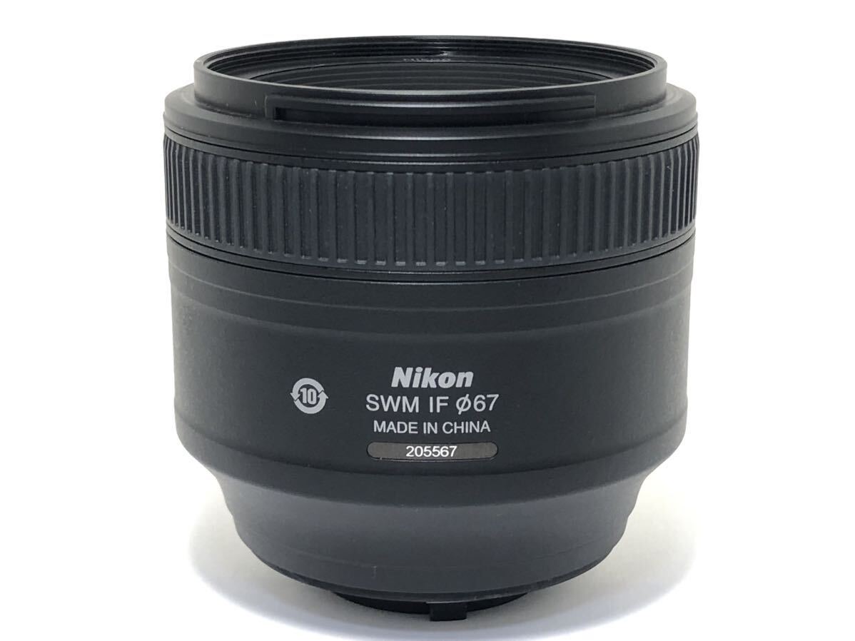 #27【極美品・プロテクター付】ニコン NIKON AF-S NIKKOR 85mm F1.8 Gの画像6