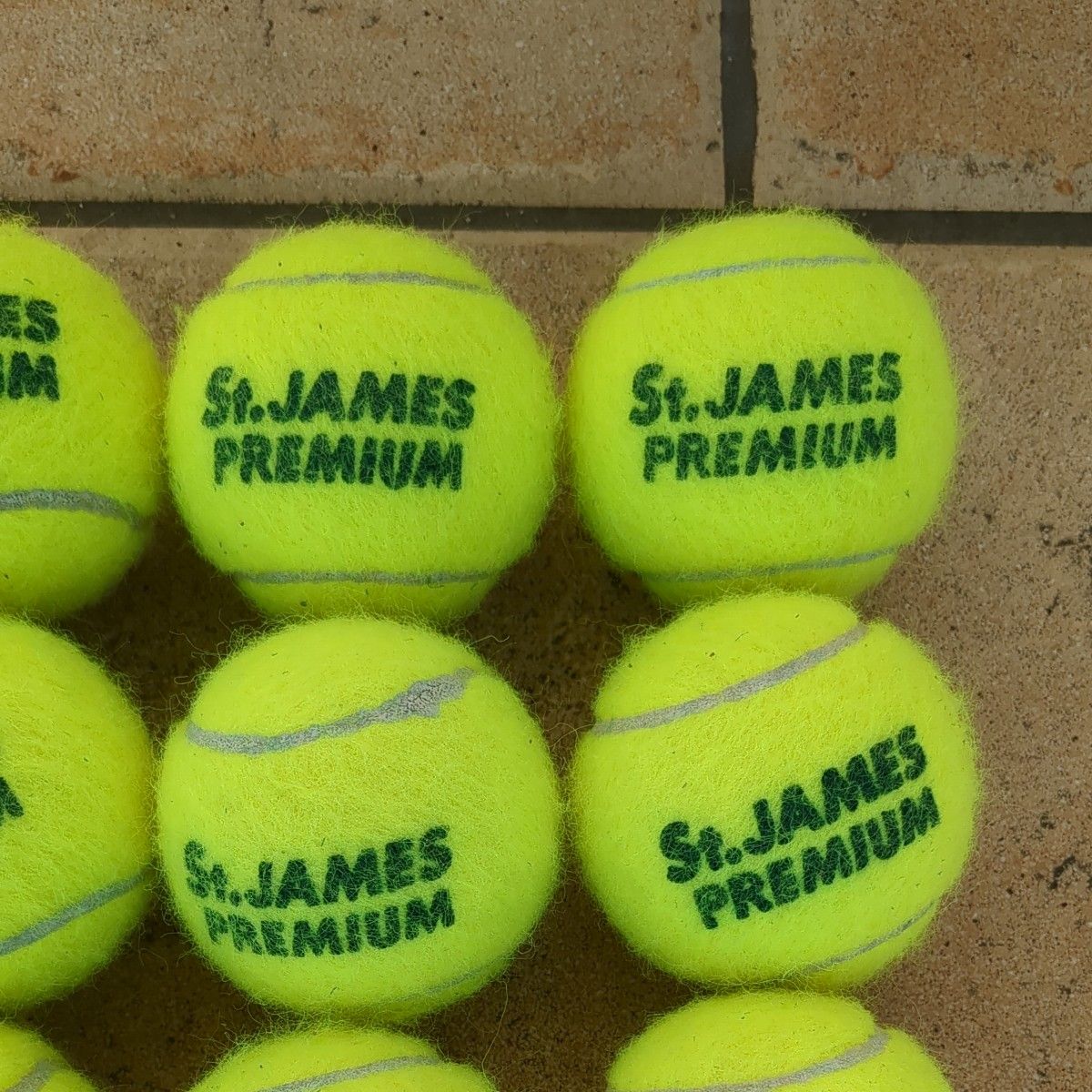 セントジェームスプレミア中古60球 硬式テニスボール