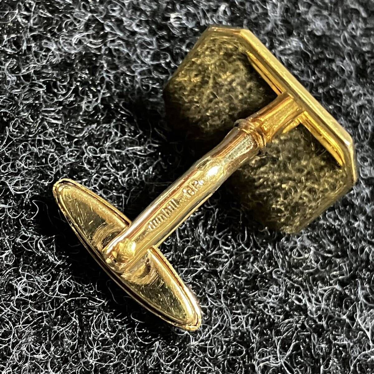 m】dunhill ダンヒル ラピスラズリ カフス シルバー925 金メッキ m】dunhill ダンヒル ラピスラズリ カフス シルバー925 金メッキ