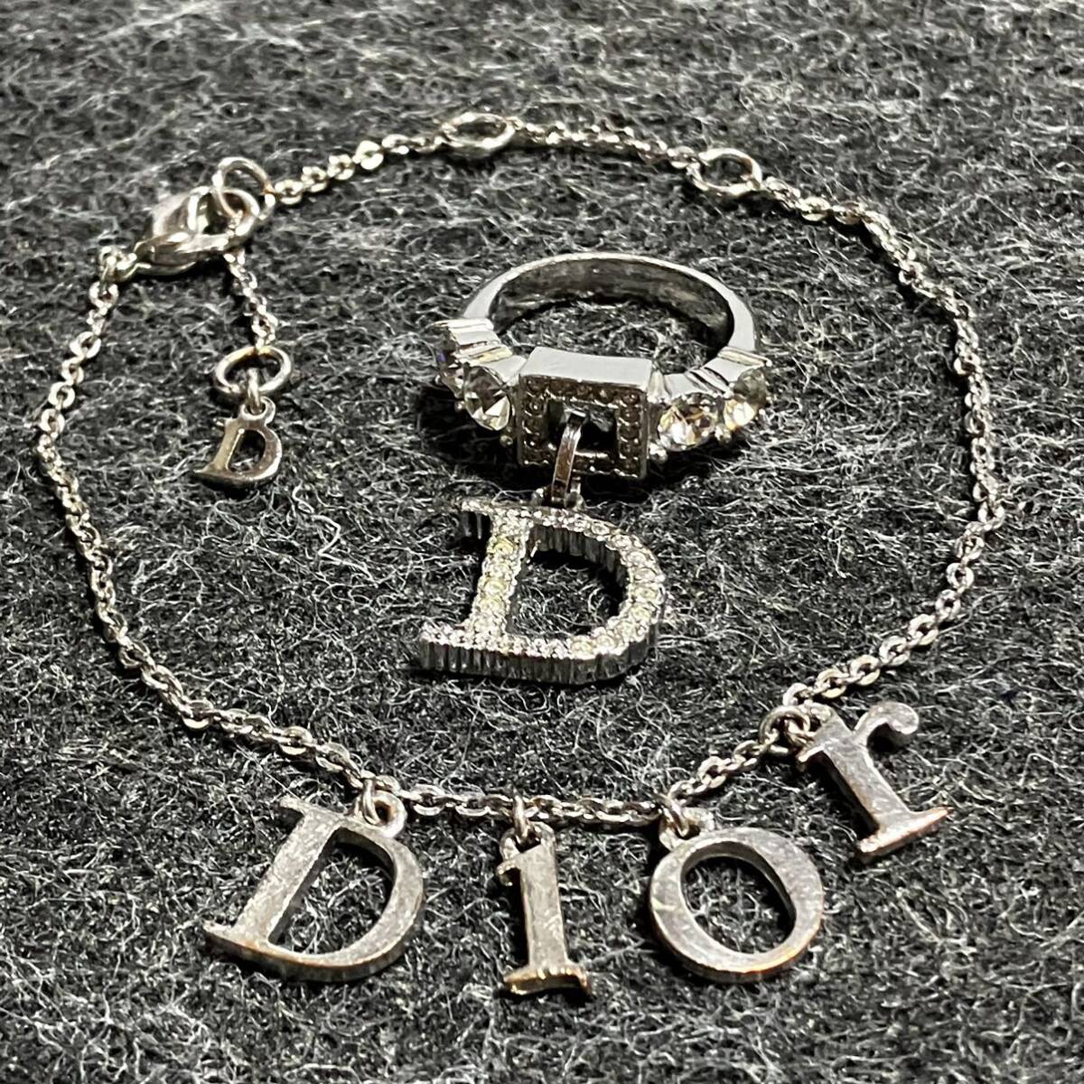【m】Dior ディオール 指輪のみ シルバーカラー_画像1