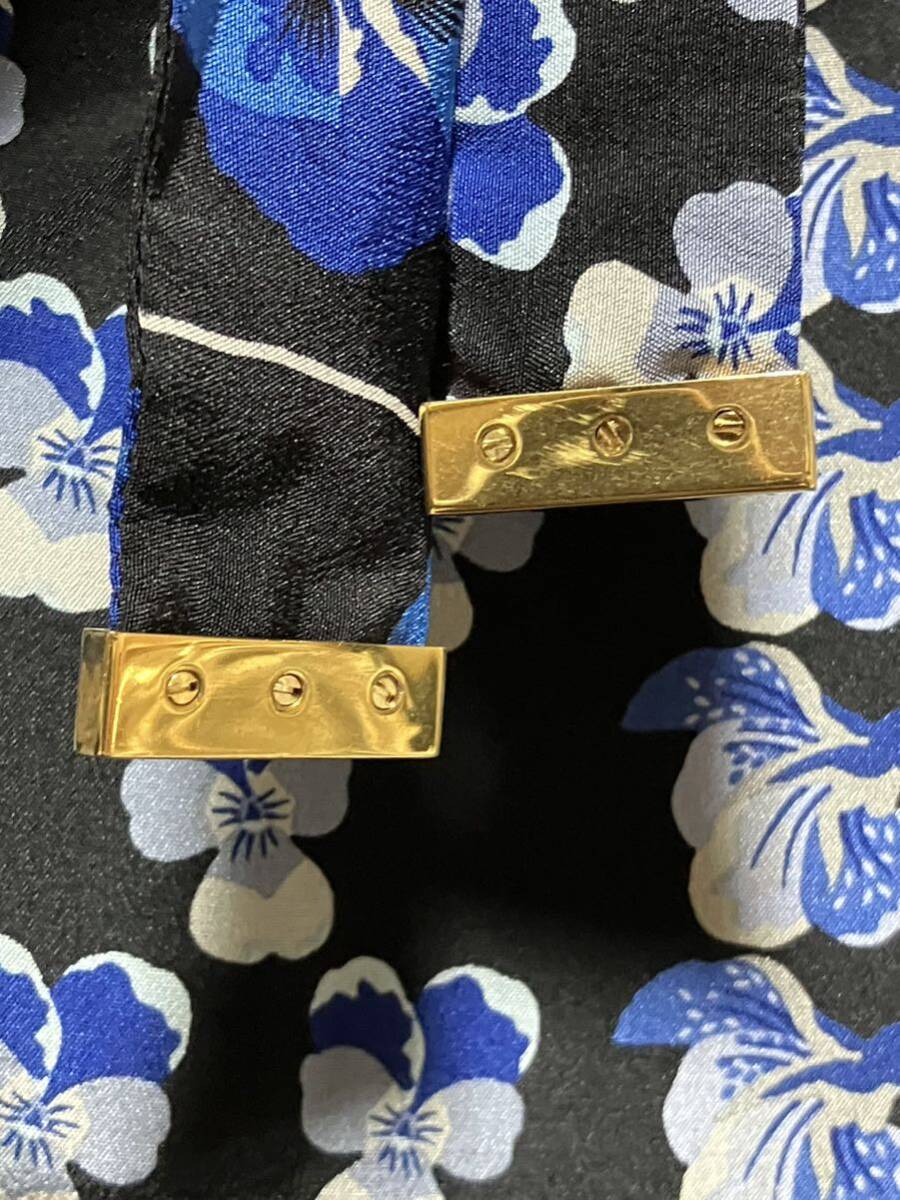 美品 GUCCI グッチ ビオラ パンジー 花柄 フラワー タイト