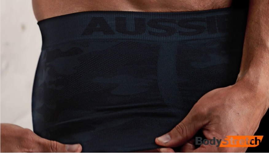 即決正規品新品 オージーバム Aussiebum Bodystretch Hipster Camo Blue -M- ストレッチトランク 紺色 現品表記サイズ M_画像6