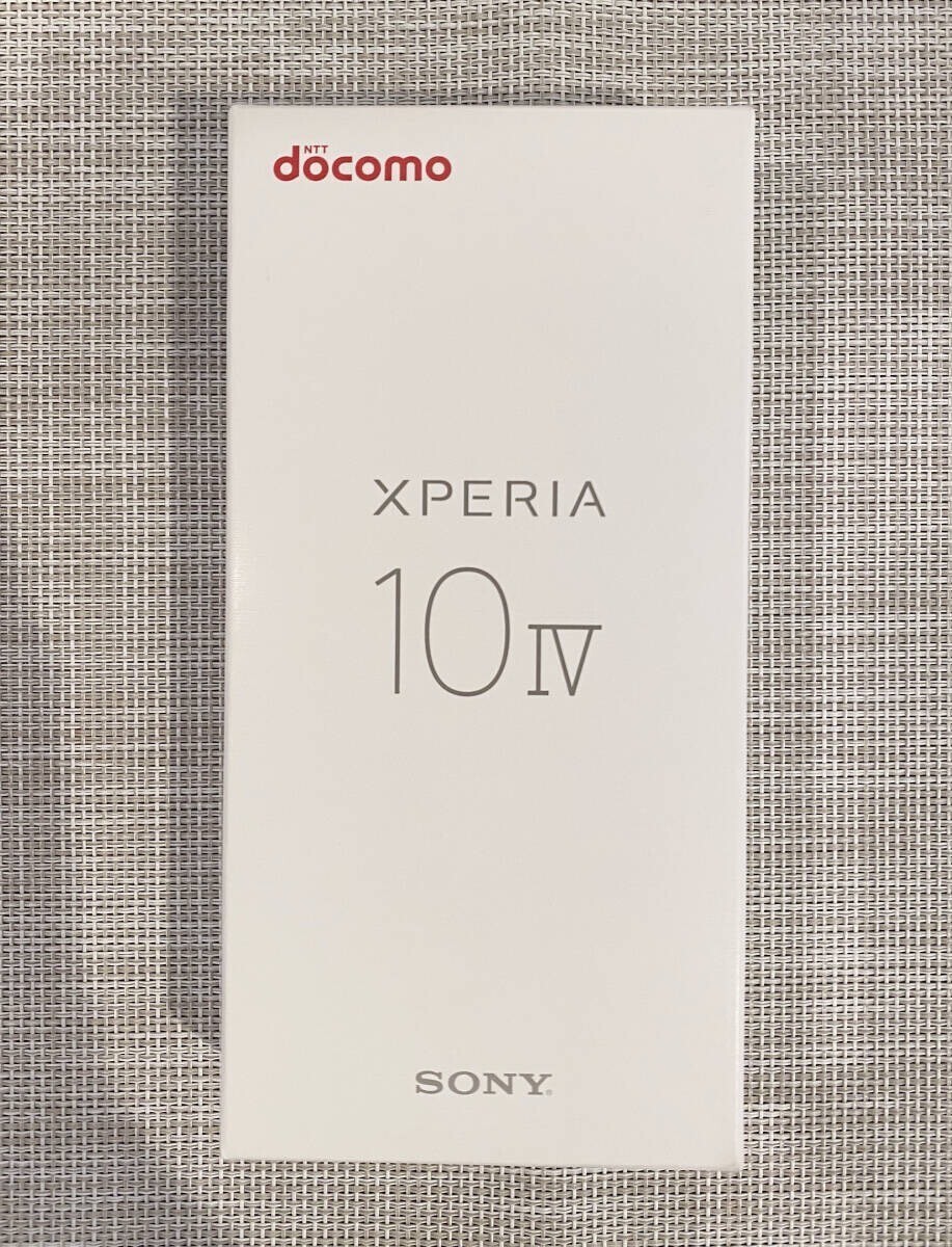 【新品未開封】ドコモ Xperia 10 IV ミント 未通電 SO-52C SIMフリー 利用制限○ SONY_画像1