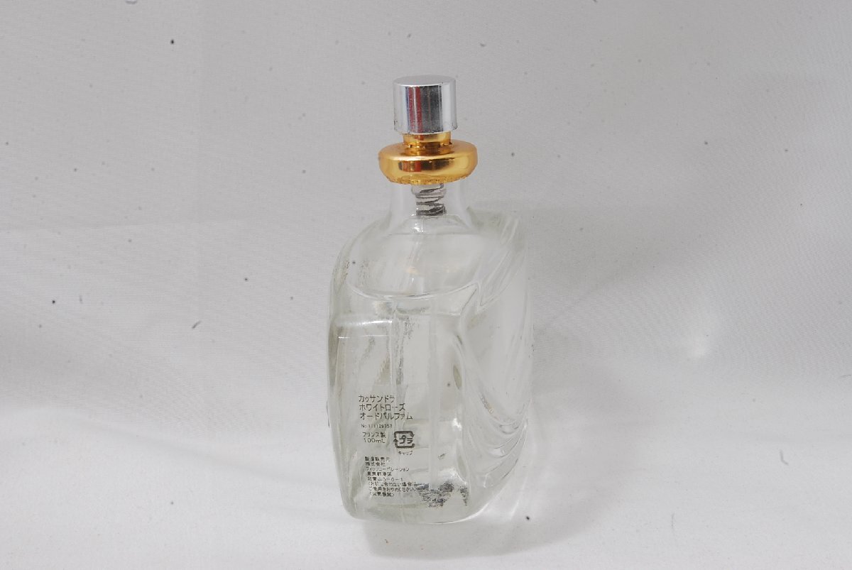 【蓋無し】CASSANDRA /JEANNE ARTHES カッサンドラ ジャンヌアルテス ホワイトローズ オードトワレ 100ml 香水の画像3