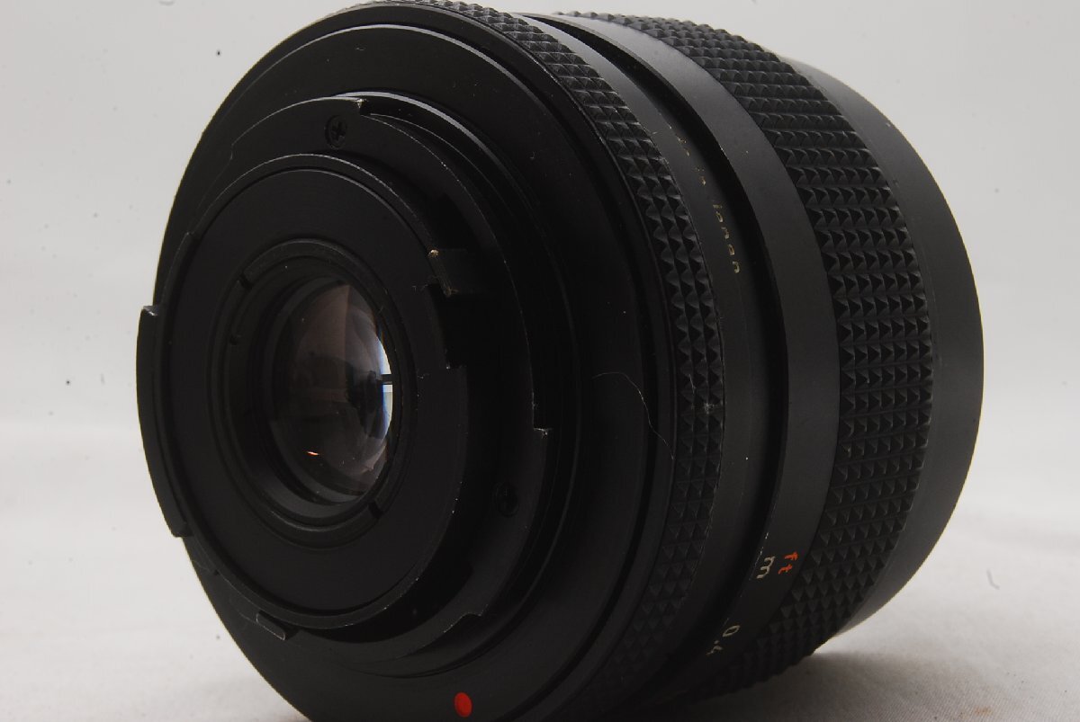 コンタックス Contax Distagon 35mm F2.8 T* Carl Zeiss リアレンズキャップ/ソフトレザーケースつき lens made in Japanの画像8