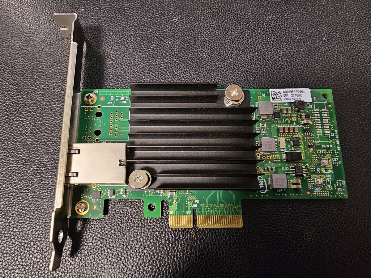 Intel Ethernet Converged Network Adapter X550-T1 ／ 10GBase-T 10GbE 10ギガビット PCIe Gen3 x4_画像1