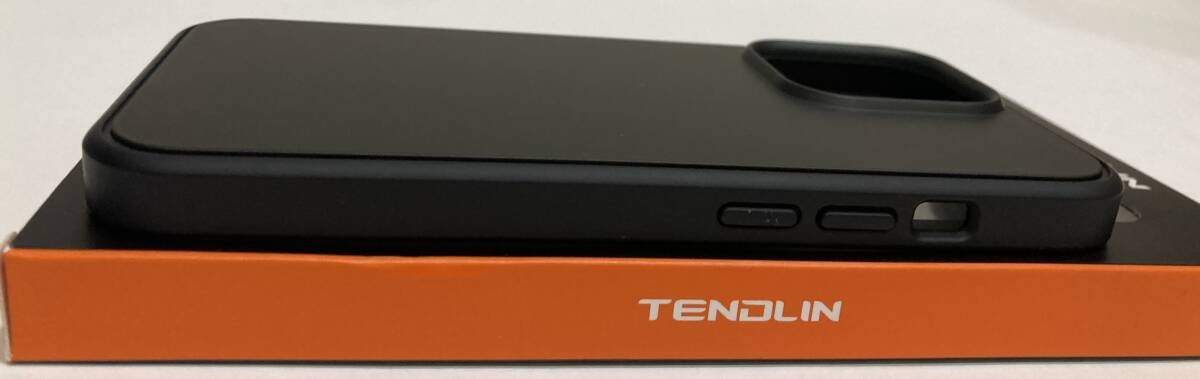 TENDLIN iPhone 13 Pro Max 用ケース 半透明 マット感 擦り傷防止 指紋防止 薄型 対応 アイフォン13 Pro Max カバー（ブラック_画像10