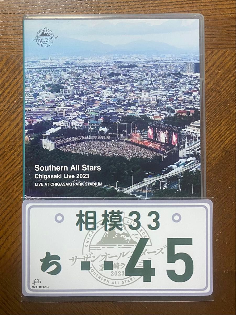 サザンオールスターズ/茅ヶ崎ライブ2023〈DVD2枚組〉ナンバープレート風マグネットシート付