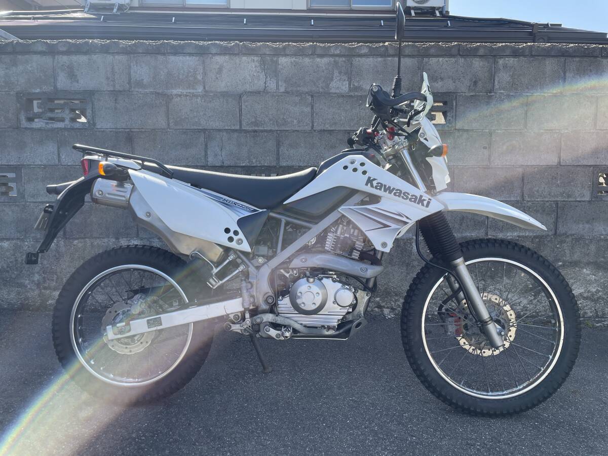 カワサキ KLX125 個人出品・現状販売・実働ジャンク D-Tracker D-トラッカー KAWASAKI 林道 オフロードの画像1