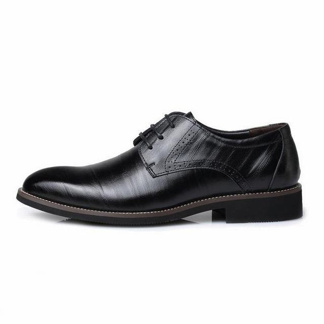 ビジネスシューズ メンズ シューズ　メンズシューズ 靴 紳士靴 フォーマル 革靴　通勤靴 紐靴 歩きやすい シンプル ブラック　25.5cm_画像2