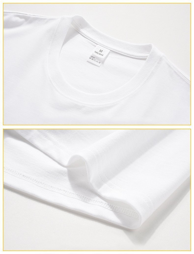 メンズ半袖Tシャツ、カットソー tシャツ メンズ 半袖 綿100％ 夏 ファッション 上着 速乾 通気性 韓国 高品質 便利 通勤　ホワイト2XL_画像3