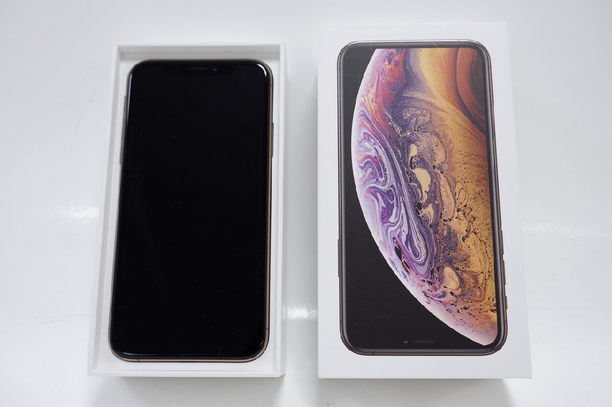 Apple iPhone Xs Gold 64GB SIMロック有 KDDI 4-B005Z/1/060の画像6