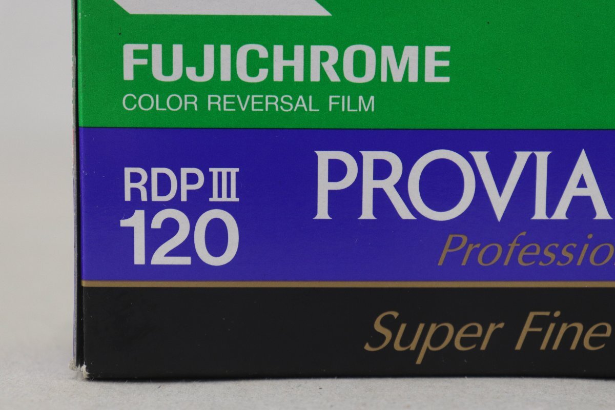 FUJI FILM 富士フィルム PROVIA 100F プロビア RDPⅢ 120 5本 未開封未使用 期限切れ2005年 4-C051/1/60Pの画像7