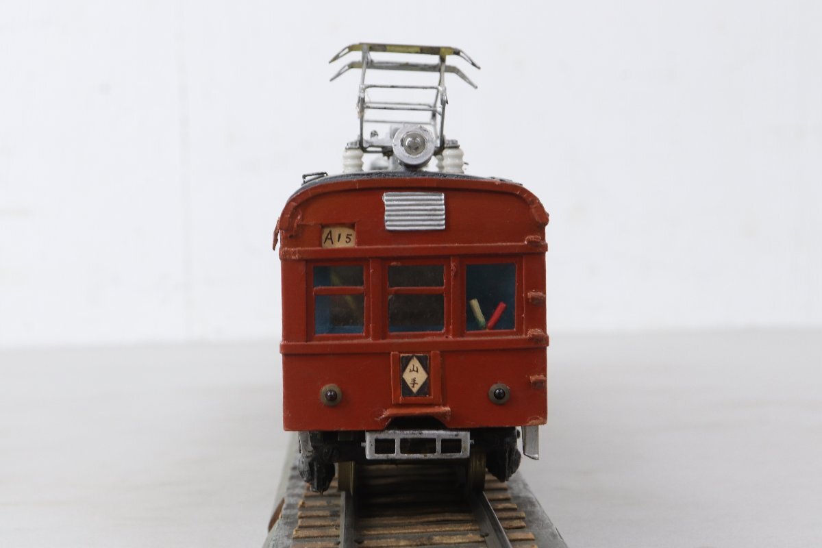 O gauge capital . express electro- iron 700 series vehicle model length 43cm motor attaching condition bad . Junk 4-C070