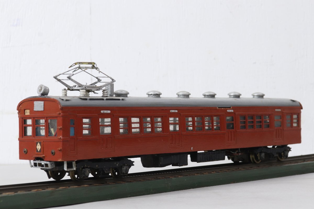 O gauge capital . express electro- iron 700 series vehicle model length 43cm motor attaching condition bad . Junk 4-C070