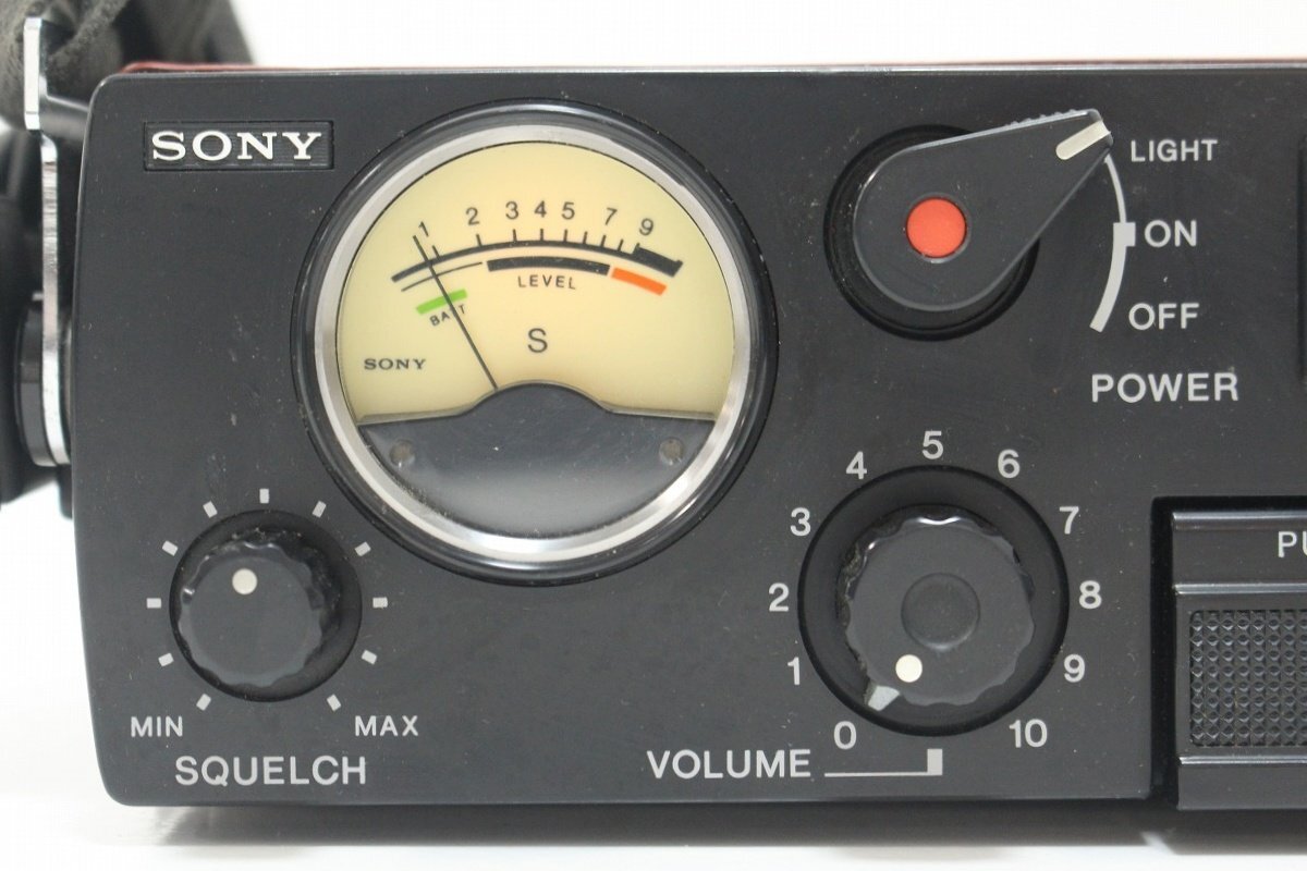 簡易動作確認済 SONY トランシーバー ICB-770 ソニー 無線 現状品 4-D027/1/100の画像9