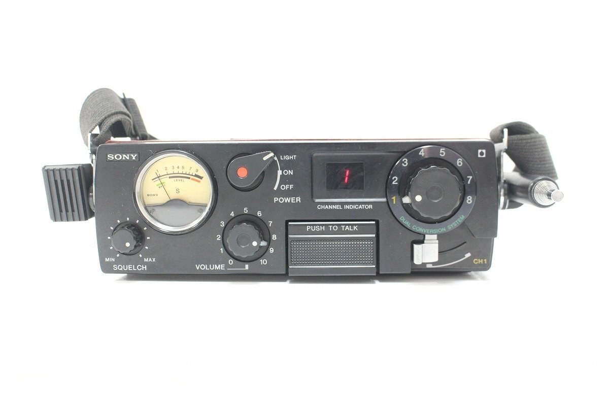 簡易動作確認済 SONY トランシーバー ICB-770 ソニー 無線 現状品 4-D027/1/100の画像2