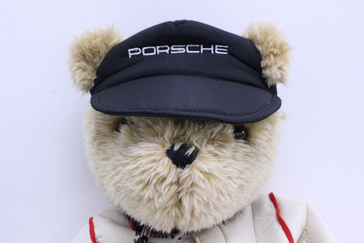 PORSCHE DESIGN DRIVER’S SELECTION ポルシェ モータースポーツ テディベア クマ ぬいぐるみ 4-L014/1/100の画像6