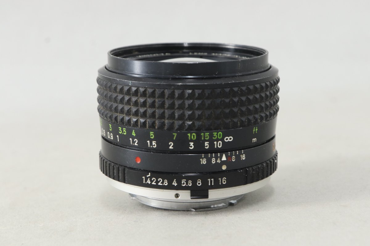 MINOLTA ミノルタ MC ROKKOR-PG 50mm 1:1.4 単焦点レンズ 4-C128の画像2