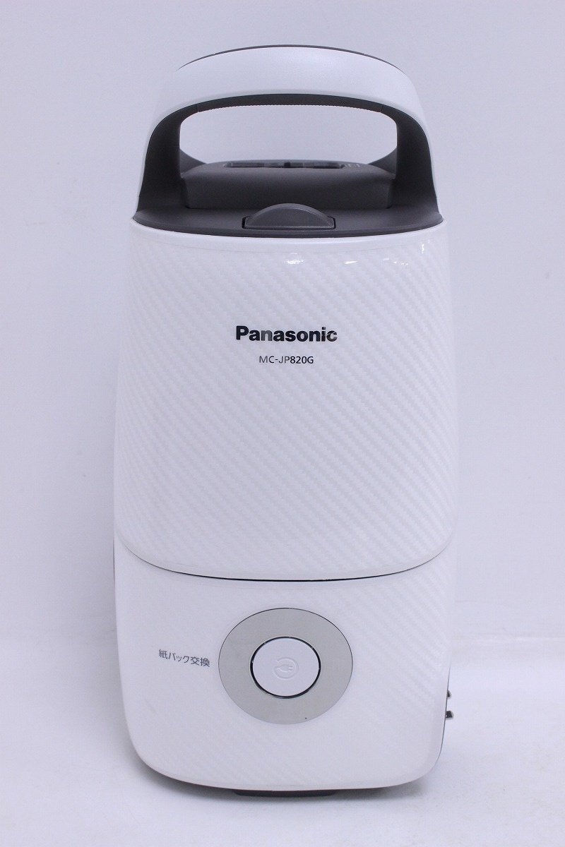  рабочее состояние подтверждено Panasonic Panasonic электрический пылесос для бытового использования MC-JP820G-W бумага упаковка AMC-HC12 имеется 2020 год производства белый 4-L015/1/160