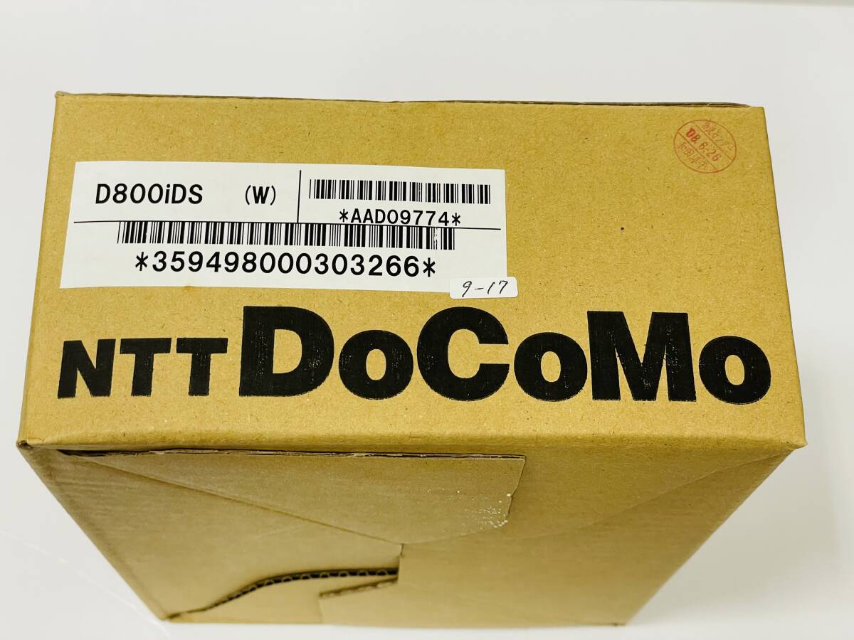 docomo FOMA D800iDS White (ドコモ) 分割完済済み 未使用品の画像2