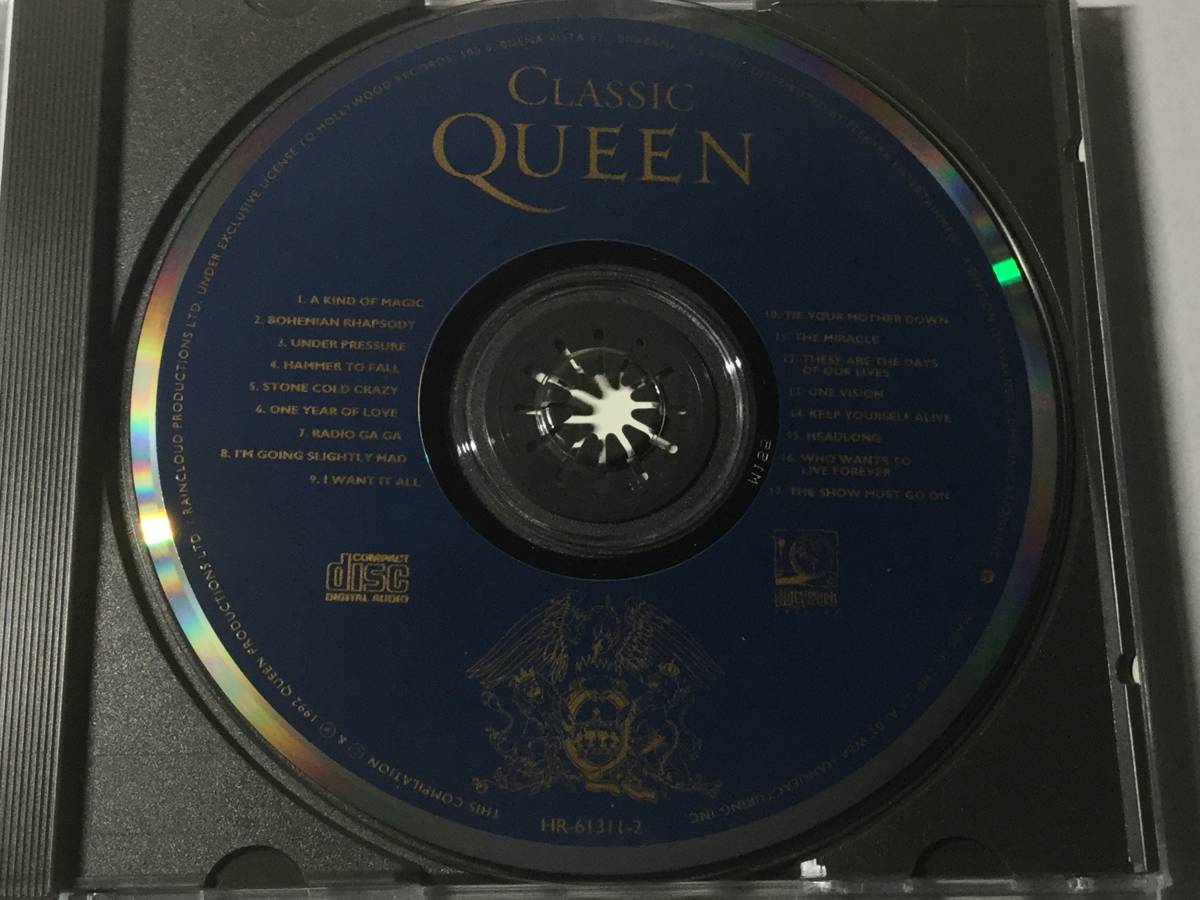 CDベスト17曲/QUEEN/クイーン/クラシックス/グレイテスト・ヒッツ 送料¥180_画像7