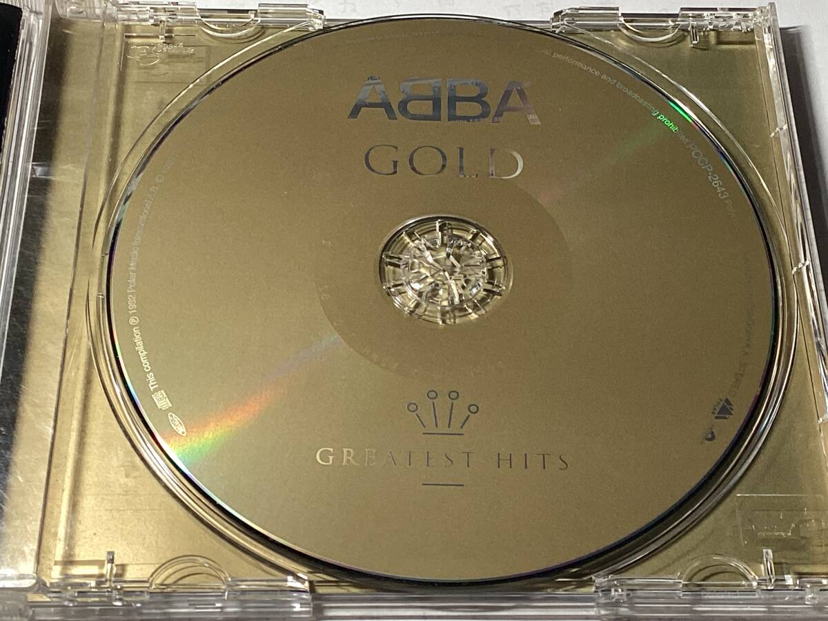【10th アニバーサリー・エディション】リマスター国内盤CDベスト19曲/ABBA/アバ/GOLD/ゴールド/グレイテスト・ヒッツ 送料¥180の画像10