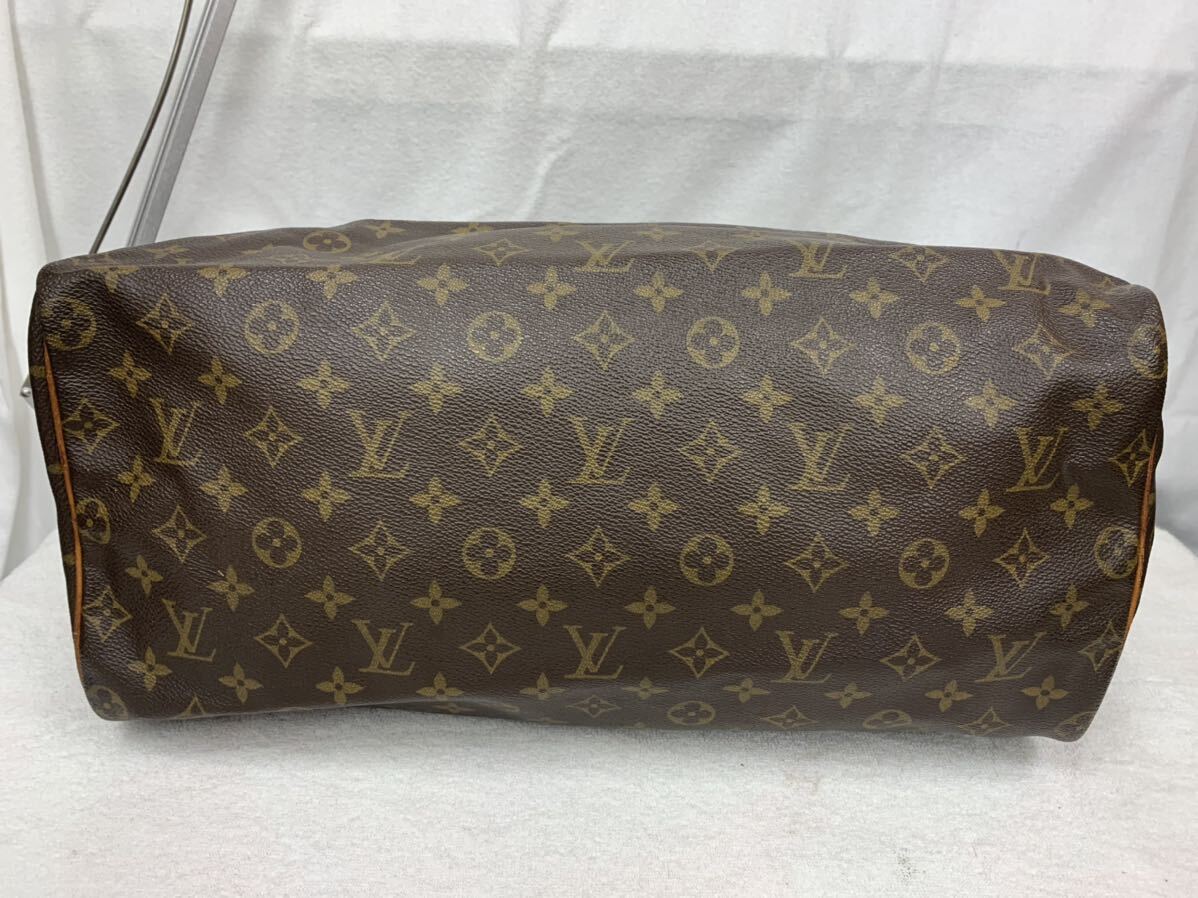 LOUIS VUITTON ルイヴィトン　モノグラム M41522 スピーディ40 VI881 ボストンバッグ ジャンク品 _画像5