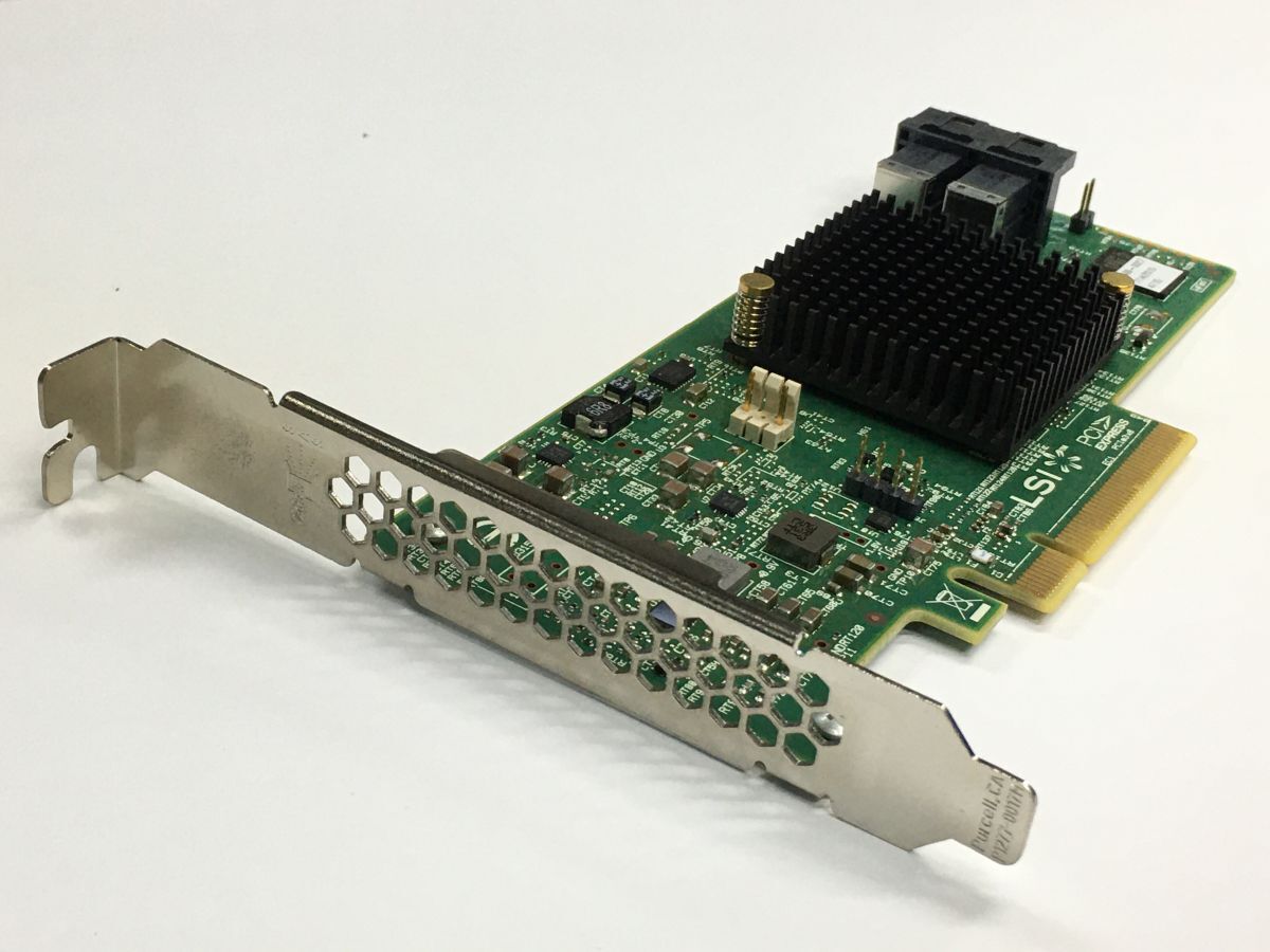 【即納/送料無料】 Dell MegaRAID SAS9341-8i（DP/N 0WFN6R） 12Gb RAID Controller PCIe 【中古パーツ/現状品】 (SV-D-353)_画像1