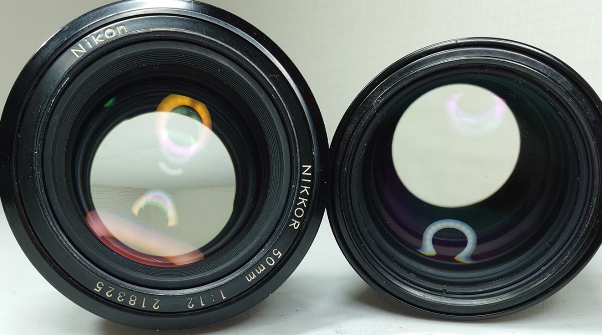 【終活整理】Nikon NEW FM2＋Ai NIKKOR 50mm f1.2 シンデレラ＋135mm f2.8 単焦点2本セット 各動作良好 露出計OK レンズ光学良好 ニコン_画像8