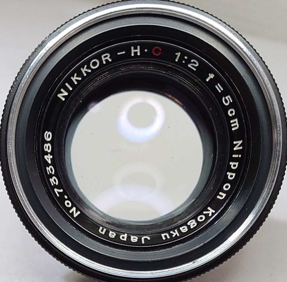 【終活コレクション整理】NIKON S3 美品＋NIKKOR H.C 50mm f2 各動作良好 スローOK 2重像ズレ無し+濃度良好 レンズ光学良好 視野率100％の画像8