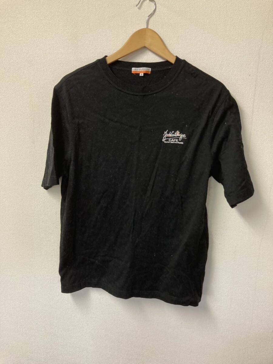 CASTELBAJAC半袖 Tシャツ 黒 3の画像1