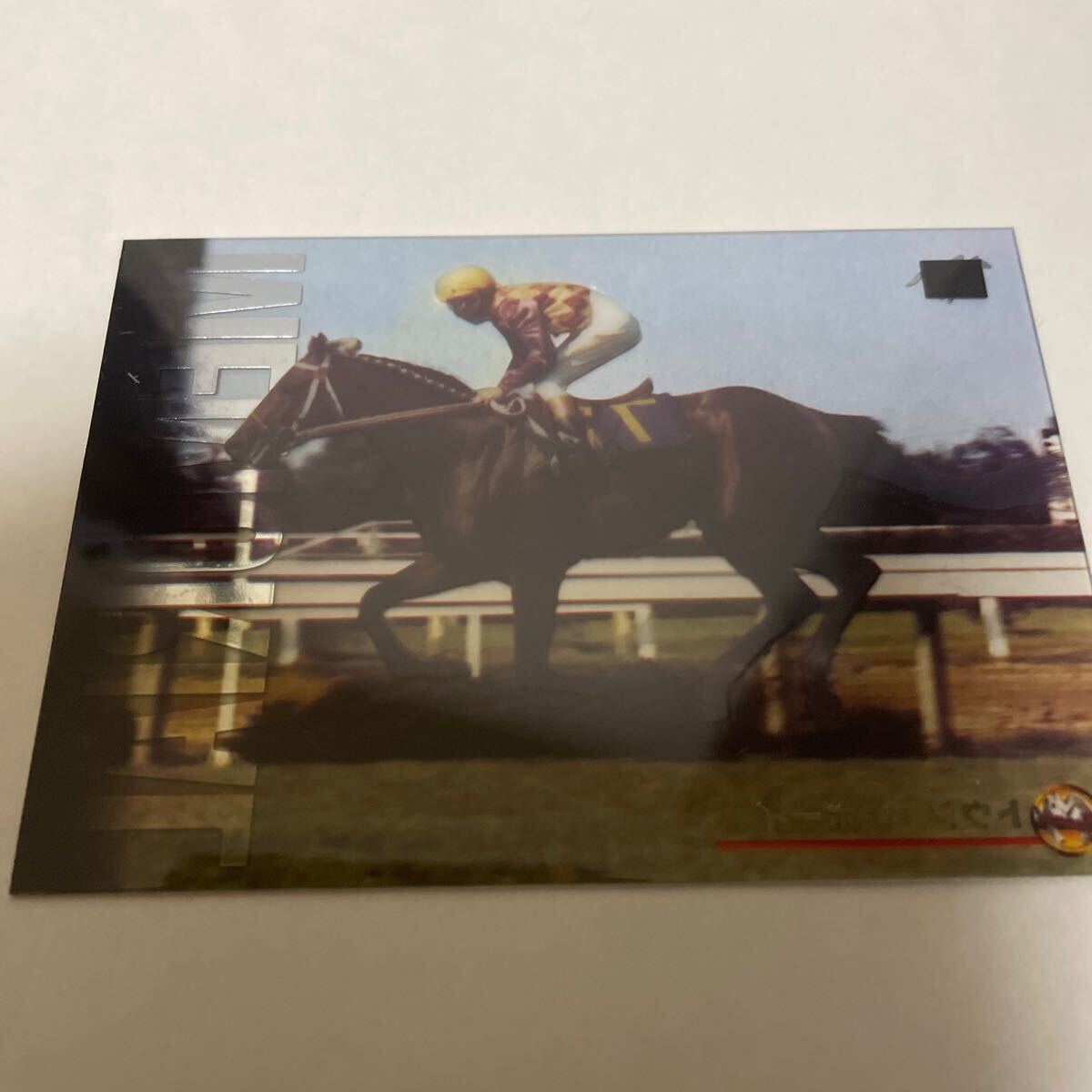 to корова .u Boy прозрачный карта Thoroughbred Card 97 год внизу половина период 