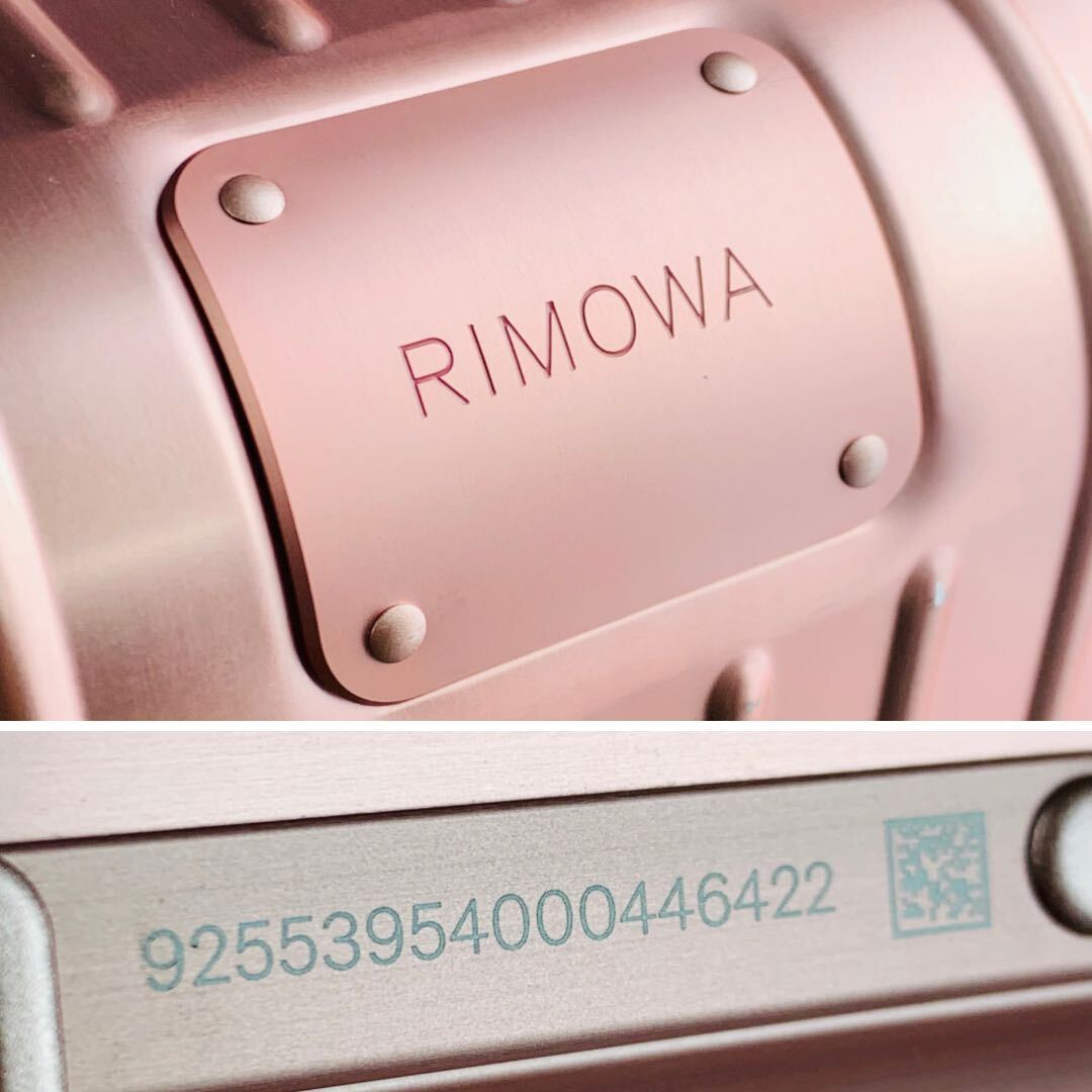 現行【美品】生涯保証 RIMOWA リモワ ORIGINAL オリジナル CABIN 現行【美品】生涯保証 RIMOWA リモワ ORIGINAL オリジナル CABIN