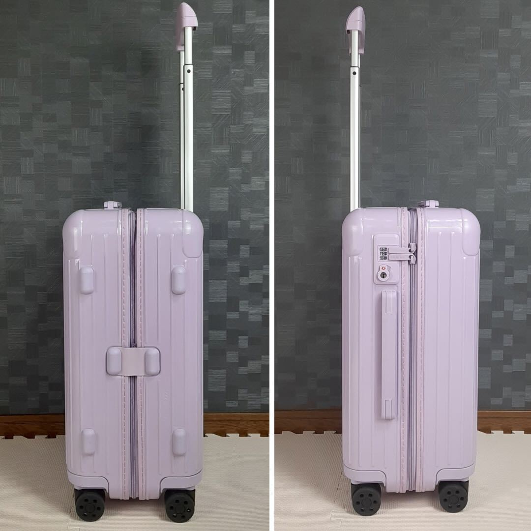  действующий [ прекрасный товар ]RIMOWA Rimowa ESSENTIAL Esse n автомобиль ruCABIN кабина 36L машина внутри принесенный 4 колесо лаванда лиловый незначительный фиолетовый розовый серия Carry 