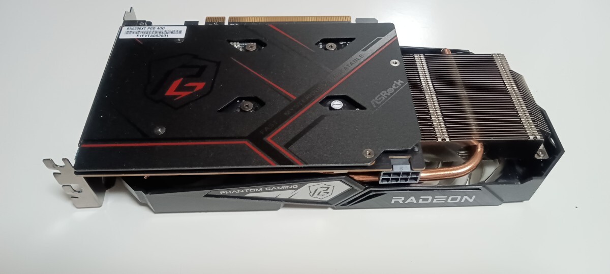 グラフィックボード Radeon RX6500XT 4GB Asrockの画像2