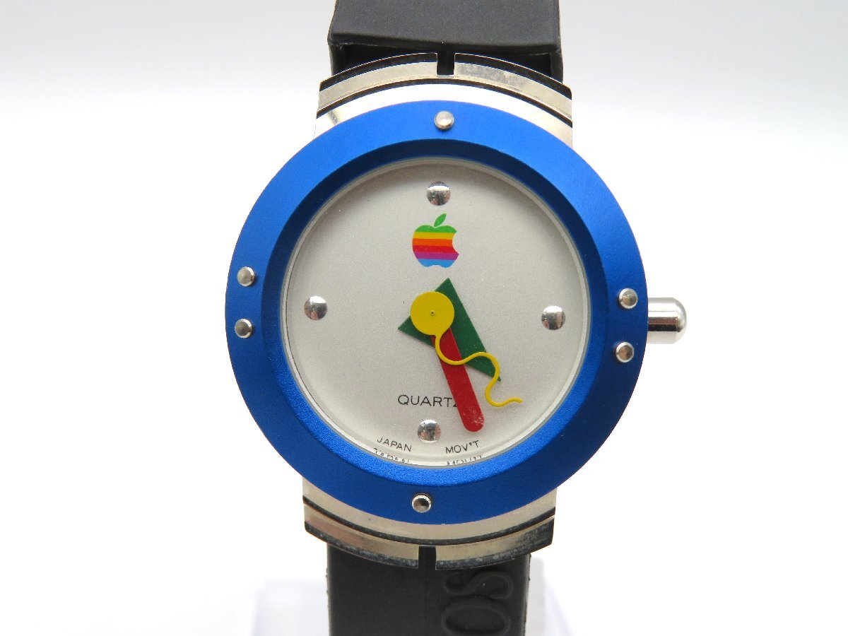 1円◆稼働◆ MAC MAC OS シルバー クオーツ ユニセックス 腕時計 K79103の画像1
